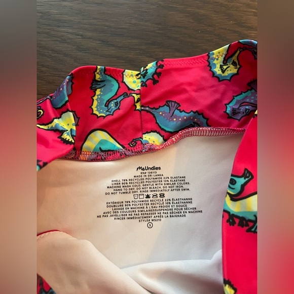 Meundies Bundle 2 Size Small Printed Swimsuit Bottoms - Picture 3 of 7